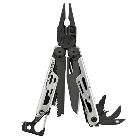 Multitool Leatherman Signal - Black & Silver