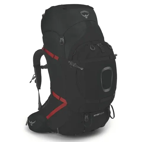 Turystyczny plecak męski Osprey Aether Plus 85 L/XL – Black