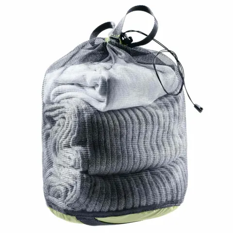 Lekki pokrowiec na akcesoria Deuter Mesh Sack 3 - Grove-Black