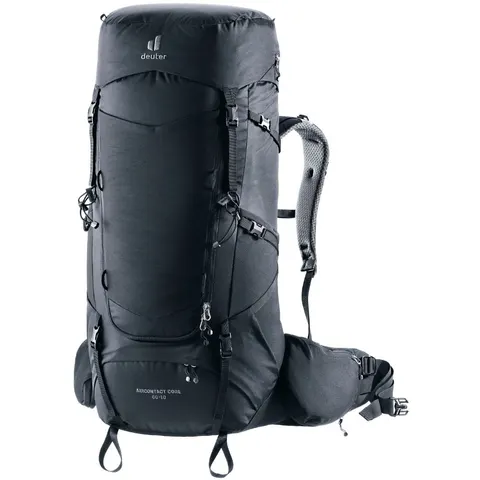 Plecak turystyczny Deuter Aircontact Core 60+10 - Black