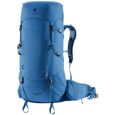 Dwukomorowy plecak Deuter Aircontact Core 50+10 - Baltic-Nightblue