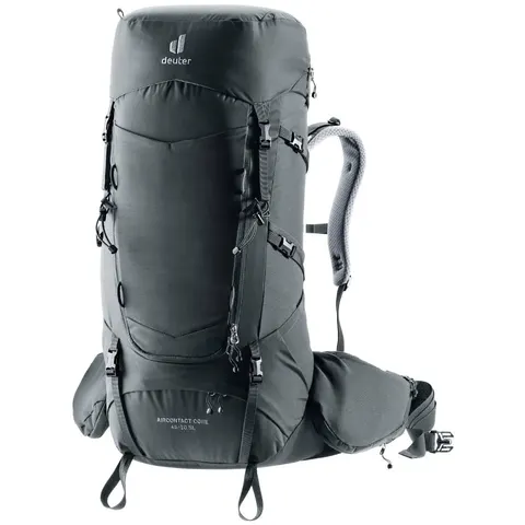 Damski plecak dwukomorowy Deuter Aircontact Core 45+10 SL - Graphite