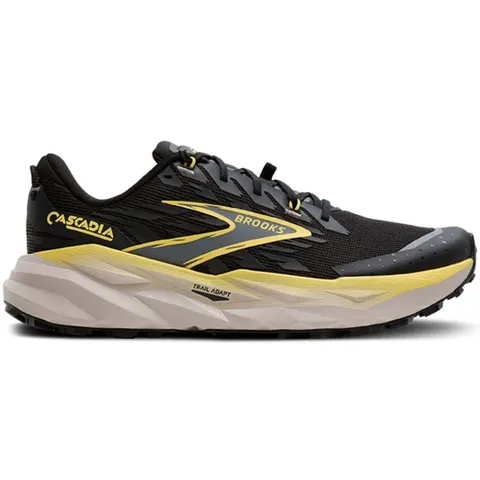 Męskie buty do biegania Brooks Cascadia 19 – Black/Yellow/Chateau