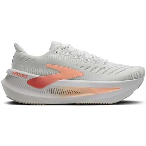 Damskie buty do biegania Brooks Glycerin Max 2 – White/Coral/Peach