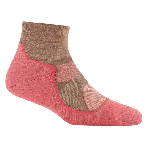 Damskie skarpety Darn Tough Women's Light Hiker Quarter Lightweight Hiking Sock - Canyon
