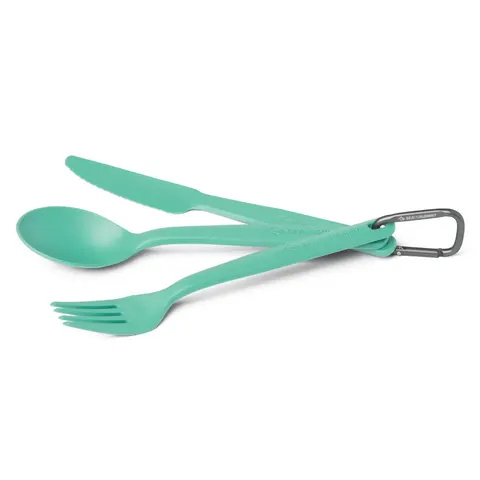 Zestaw sztućców Sea To Summit Camp Cutlery Set - 3pc - Light Green
