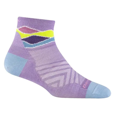 Skarpety Darn Tough Women's Run Quarter Ultra-Lightweight Running Sock – Lavender