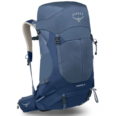 Męski plecak z wentylacją Osprey Stratos 36 – Nirvana Blue