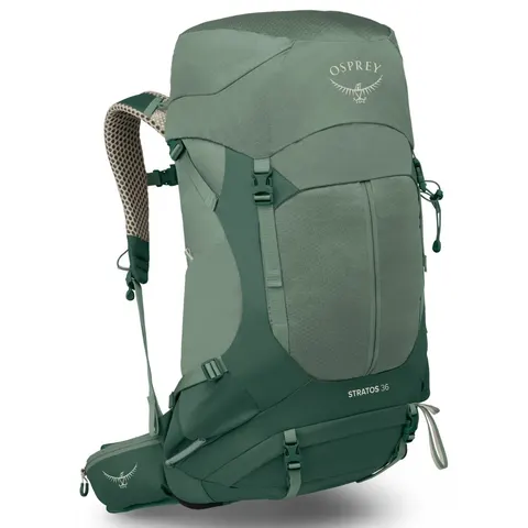 Męski plecak z wentylacją Osprey Stratos 36 – Pine Leaf