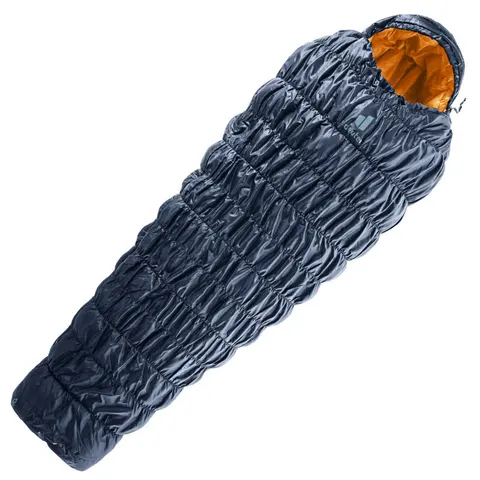 Śpiwór syntetyczny dla wysokich Deuter Exosphere EL 0C/32F - Ink-Maple