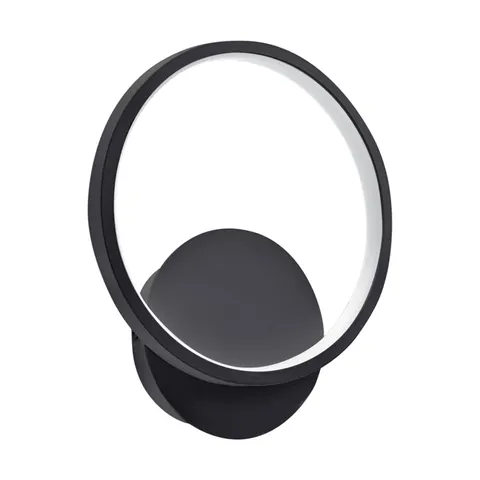 Nowoczesny kinkiet dekoracyjny EMMA LED C 10W BLACK NW