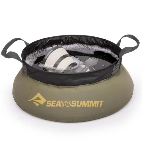 Przenośny zlew turystyczny Sea To Summit Kitchen Sink – 10 L – Brown