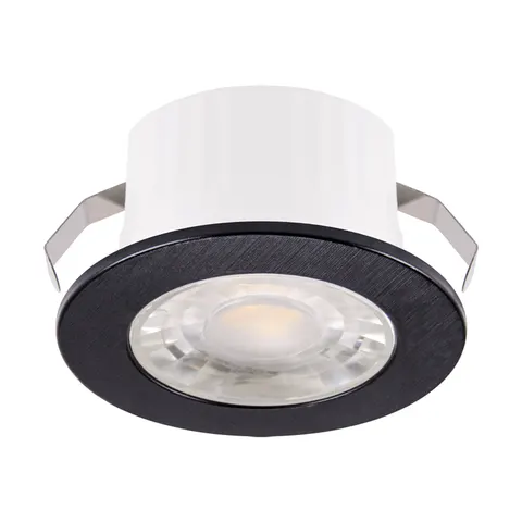 Sufitowa oprawa wpuszczana FIN LED C 3W BLACK NW