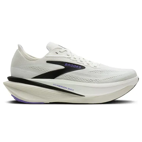 Męskie buty do biegania Brooks Hyperion Max 4 – Grey/Black/Purple Hebe