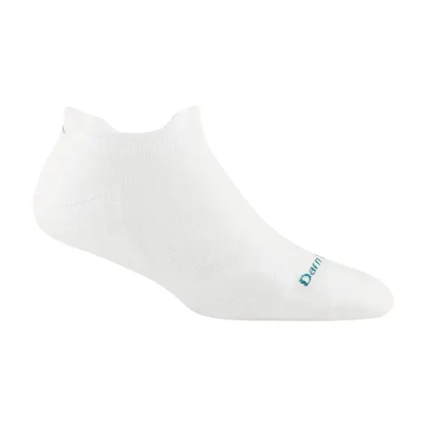 Skarpety Darn Tough Men's Coolmax Run No Show Tab Ultra-Lightweight Running Sock – White