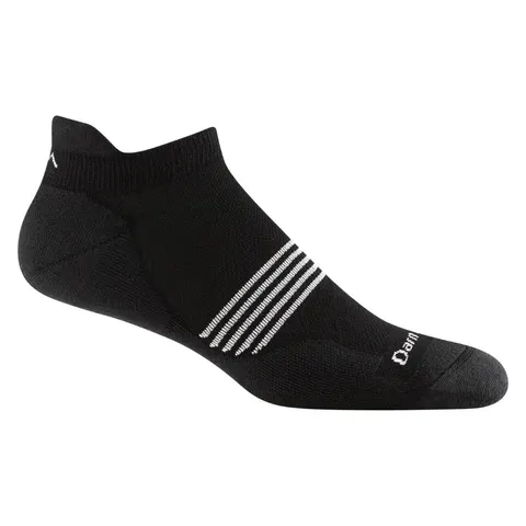 Skarpety Darn Tough Men's Element No Show Tab Lightweight Running Socks – Black