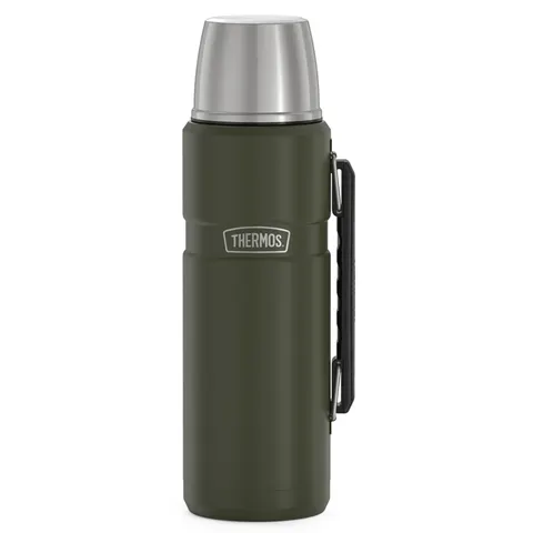 Duży termos z uchwytem THERMOS King 1,2L - Army Green