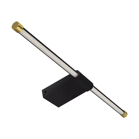 Lampa do łazienki PASO LED 12W BLACK NW