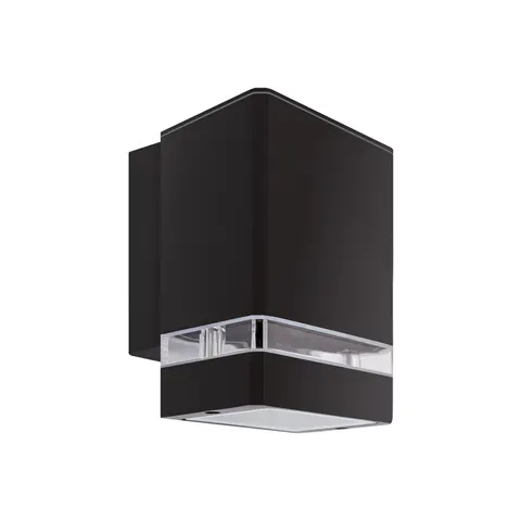 Oprawa elewacyjna, kinkiet hermetyczny IP54, 1xGU10, BRUNO GU10 D BLACK; 04006, IDEUS STRUHM
