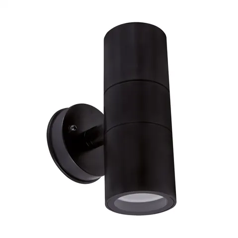 Kinkiet dwustronny elewacyjny GORDON 2xGU10 BLACK