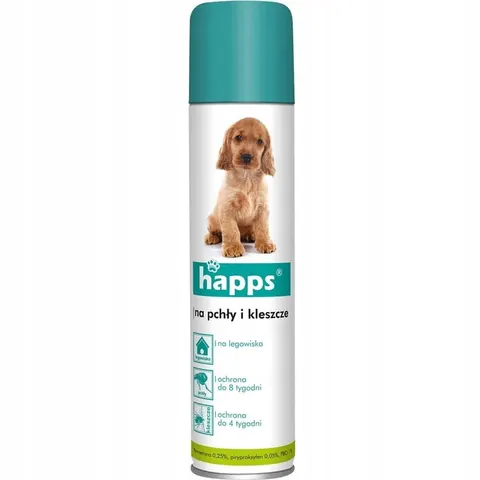 SPRAY NA PCHŁY KLESZCZE DO BUDY PSÓW LEGOWISKA PSA