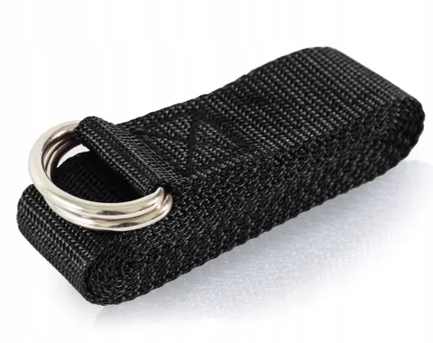 PASEK DO JOGI ĆWICZEŃ YOGA STRAP MOCNY SZEROKI PAS