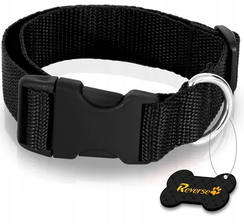 SOLIDNA OBROŻA DO DUŻEGO PSA REGULOWANA 40-60cm XL