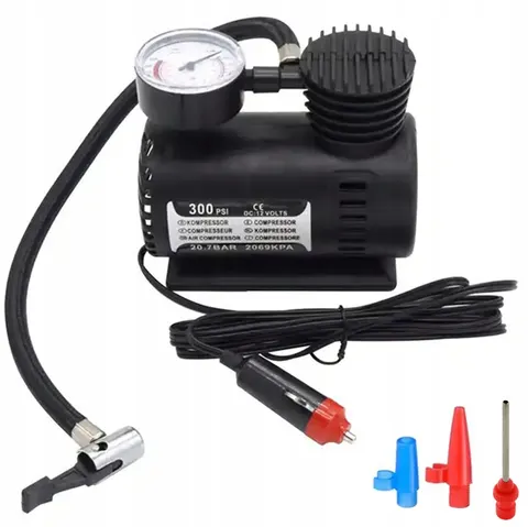 DA44 KOMPRESOR SAMOCHODOWY POMPKA SPRĘŻARKA 12V 300PSI 20BAR