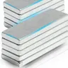 MOCNY MAGNES NEODYMOWY PŁASKI MAGNESY ZESTAW KOMPLET 10 SZT 20x10