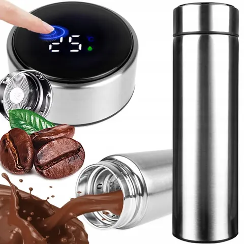 KUBEK TERMICZNY SMART 500ML TERMOS BUTELKA LCD