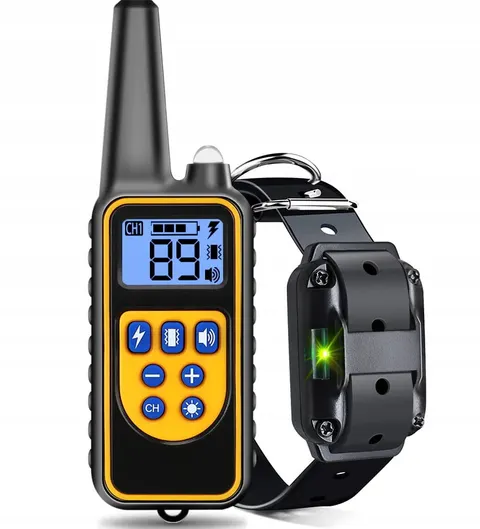 ELEKTRYCZNA OBROŻA DLA PSA 800M TRENINGOWA + PILOT