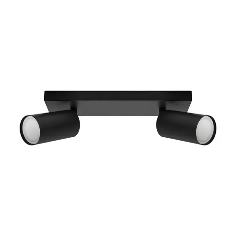 Oprawa ścienno-sufitowa MANAM GU10 2L BLACK