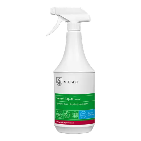 Velox Top AF Neutral 1L Płyn do dezynfekcji powierzchni Medisept