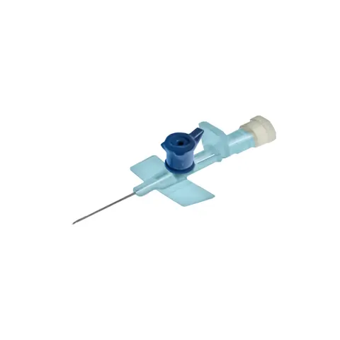 Wenflon bezpieczny 0,9x25mm 22G niebieski KD-FIX SAFETY KD Medical