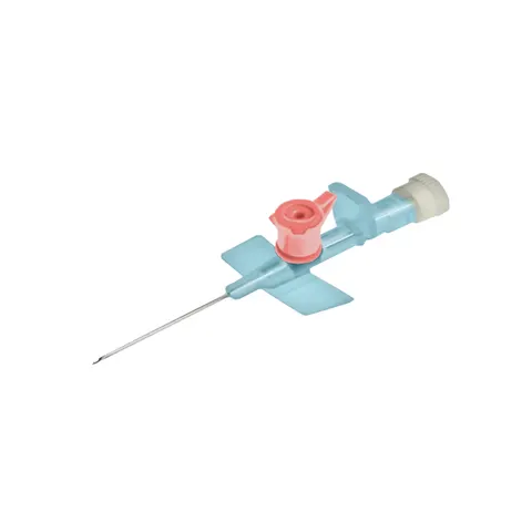 Wenflon bezpieczny 1,1x32mm 20G różowy KD-FIX SAFETY KD Medical