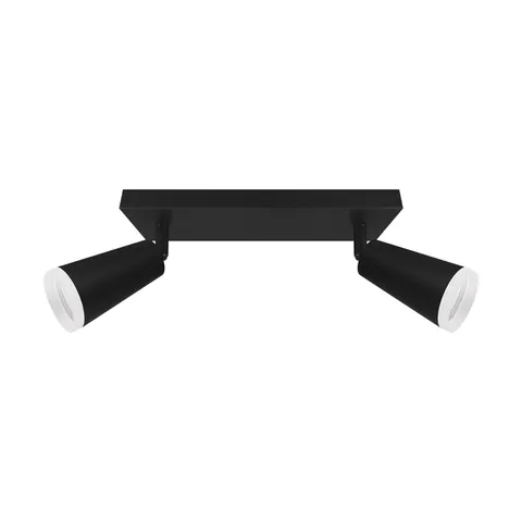 Oprawa ścienno-sufitowa SANA GU10 2L BLACK