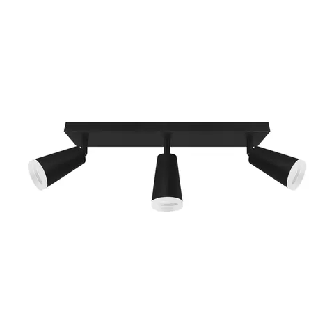 Oprawa ścienno-sufitowa SANA GU10 3L BLACK
