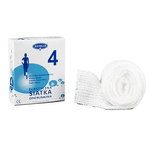 Elastyczna siatka opatrunkowa 4cmx1m Biomar