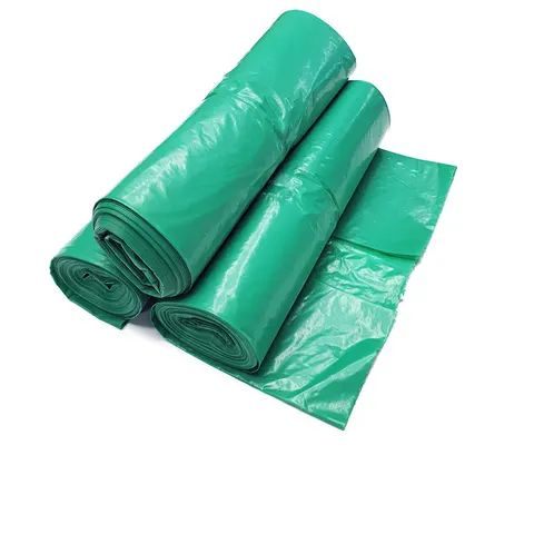 Worki Foliowe Na odpady Zielone Folpol 10 szt. - 120L