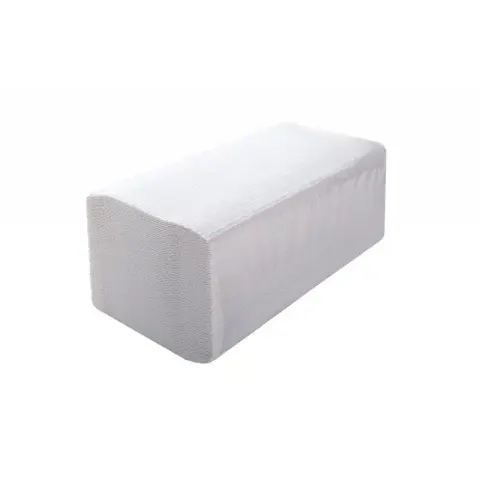 Ręcznik ZZ 23x23cm biały 2W celuloza karton 3000szt Vella