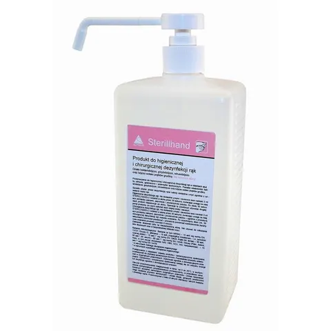 Sterillhand Gel 500ml do dezynfekcji skóry rąk z pompką Alpinus