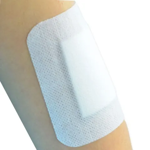 Plaster włókninowy z opatrunkiem chłonnym sterylny 8x15cm ELASTOPOR E STERIL Zarys