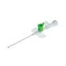 Wenflon bezpieczny 1,3x45mm 17G zielony DISPOSAFE FEP Zarys