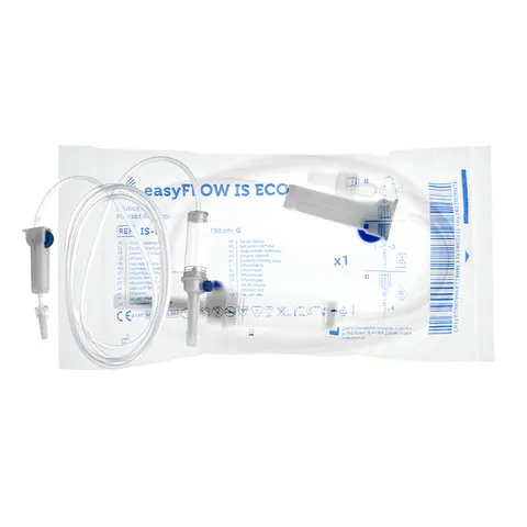 Przyrząd do infuzji z ftalanami easyFLOW IS ECO Zarys