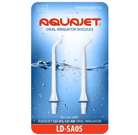 AQUAJET LD-SA05 końcówki ortodentyczne 2szt.