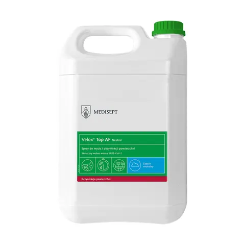 Płyn Velox TOP AF Neutral 5L Do Dezynfekcji Medisept