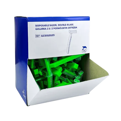 Golarka ZARYS J.U. 2-ostrza 100szt.