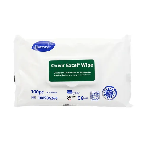 Oxivir Excel Wipe flowpack a'100szt do dezynfekcji i mycia powierzchni Medilab REF: 5831