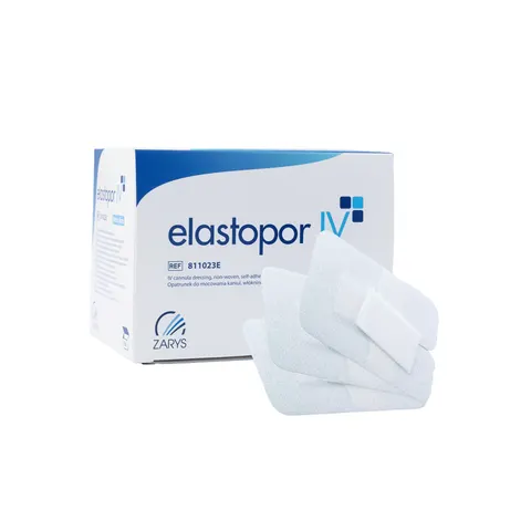 Plaster do wenflonów 6x8cm a'50szt włókninowy jałowy ELASTOPORE+PAD IV Zarys REF: 811023E