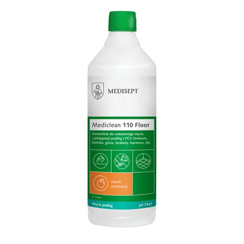 MEDICLEAN 110 Floor pomarańcze 1L